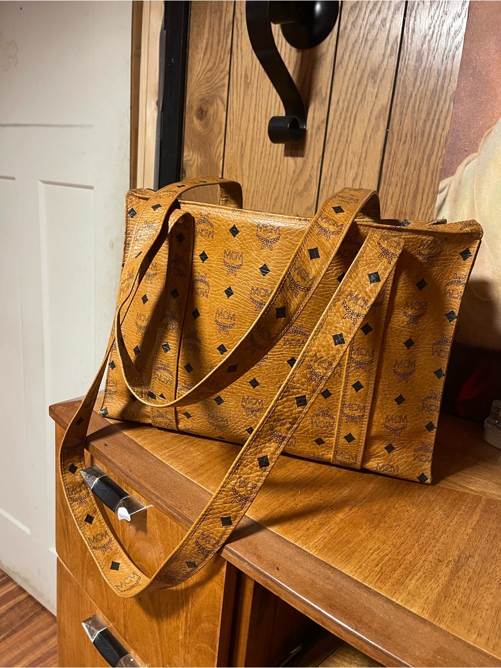 MCM  Munchen leather Tote Bag, Excellent condition ... - Picture 11 of 15